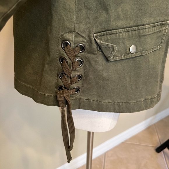 Express Embroidered Army Jacket - Picture 4 of 5